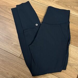 Lululemon Wunder Train High-Rise Tight navy size 4